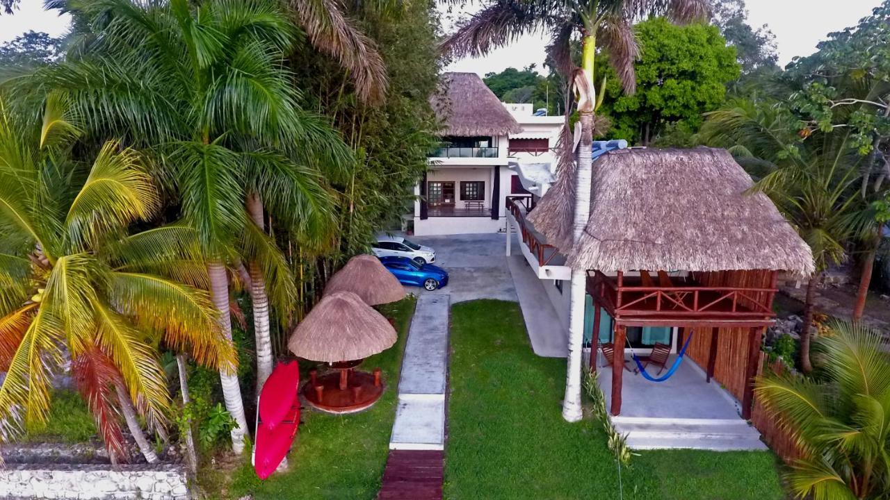 Villa Marilu B&B Bacalar Exteriör bild