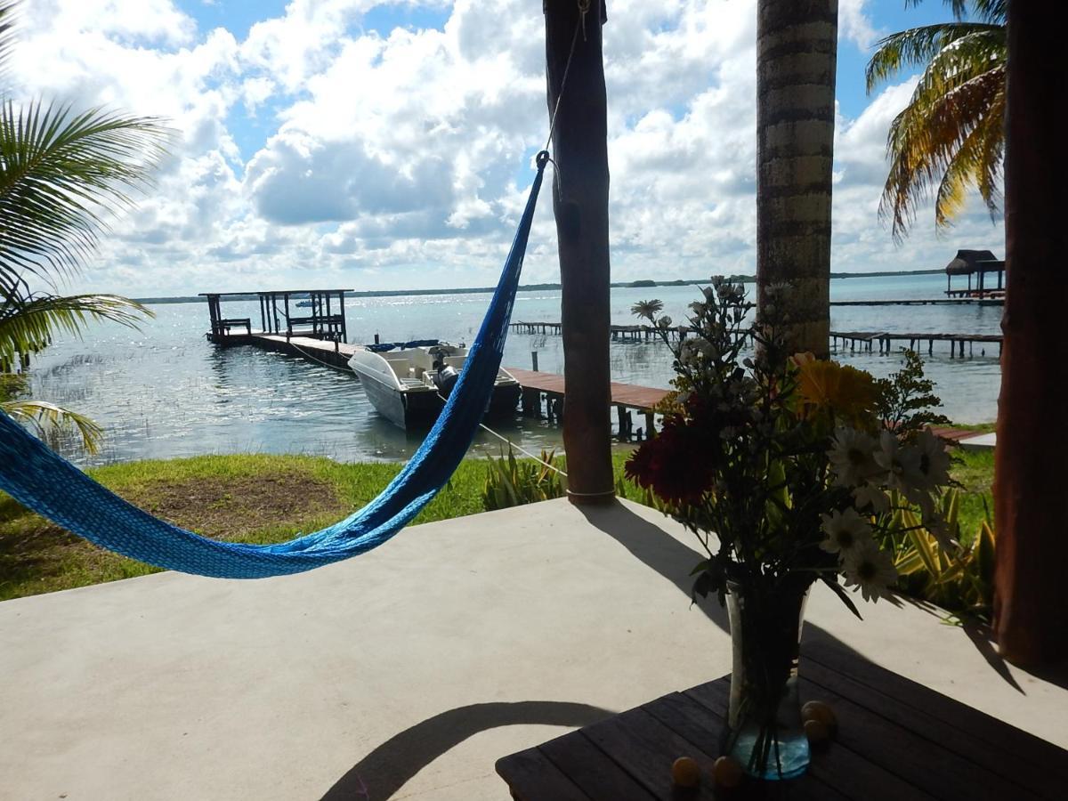 Villa Marilu B&B Bacalar Exteriör bild